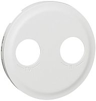 Лицевая панель Legrand Celiane для 2-м. розетки TV+R белый картинка